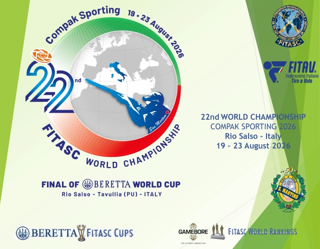 22nd World Championship - Compak Sporting - Italy (August 2026)